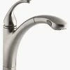 Outlet ✨ KOHLER Forte® Single Handle Pull Out Kitchen Faucet with Two-Function Spray and MasterClean Technology in Vibrant® Stainless 🔔 2 Outlet ✨ KOHLER Forte® Single Handle Pull Out Kitchen Faucet with Two-Function Spray and MasterClean Technology in Vibrant® Stainless 🔔 -Kitchen and bathroom Sale Query 120