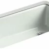 Hot Sale ⭐ KOHLER Riverby® 33 x 22 in. 5 Hole Cast Iron Single Bowl Undermount Kitchen Sink in Sea Salt™ 🥰 2 Hot Sale ⭐ KOHLER Riverby® 33 x 22 in. 5 Hole Cast Iron Single Bowl Undermount Kitchen Sink in Sea Salt™ 🥰 -Kitchen and bathroom Sale Query 146