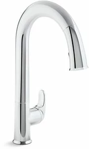 Best Pirce 💯 KOHLER Sensate™ Single Handle Pull Down Touchless Kitchen Faucet with Two-Function Spray, Magnetic Docking and Sweep Spray Technology in Polished Chrome ✨