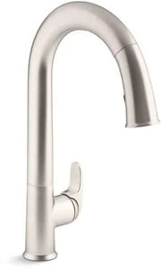 Best Pirce 🌟 KOHLER Sensate™ Pull Down Single Handle Touchless Kitchen Faucet in Vibrant® Stainless ⭐