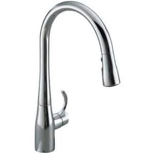 Promo ✨ KOHLER Simplice® Single Handle Pull Down Kitchen Faucet with Three-Function Spray, Magnetic Docking and Sweep Spray Technology in Vibrant® Stainless 😉 4 Promo ✨ KOHLER Simplice® Single Handle Pull Down Kitchen Faucet with Three-Function Spray, Magnetic Docking and Sweep Spray Technology in Vibrant® Stainless 😉 - Image 2