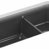 Best Sale 🛒 KOHLER Cairn® 33-1/2 x 18-5/16 in. No-Hole Composite Double Bowl Undermount Kitchen Sink in Matte Graphite 🔔 2 Best Sale 🛒 KOHLER Cairn® 33-1/2 x 18-5/16 in. No-Hole Composite Double Bowl Undermount Kitchen Sink in Matte Graphite 🔔 -Kitchen and bathroom Sale Query 176