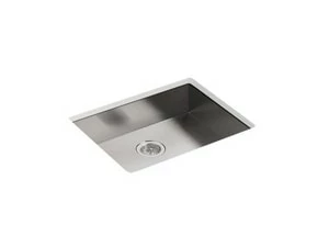 Deals 😍 KOHLER Vault™ 25 x 22 in. No-Hole Single Bowl Undermount Kitchen Sink in Stainless Steel 😉 3 Deals 😍 KOHLER Vault™ 25 x 22 in. No-Hole Single Bowl Undermount Kitchen Sink in Stainless Steel 😉
