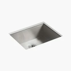Best reviews of 🧨 KOHLER Vault™ 25 x 22 in. No Hole Stainless Steel Single Bowl Dual Mount Kitchen Sink 🔔