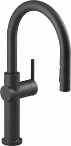Best reviews of 🛒 KOHLER Crue™ Single Handle Pull Down Kitchen Faucet in Matte Black 🧨