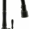 Wholesale 🔥 KOHLER Artifacts® Single Handle Pull Down Kitchen Faucet with Three-Function Spray, Magnetic Docking and Sweep Spray Technology in Oil Rubbed Bronze 👏 -Kitchen and bathroom Sale Query 211