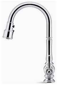 Brand new ❤️ KOHLER Artifacts® Single Handle Pull Down Kitchen Faucet with Three-Function Spray, Magnetic Docking and Sweep Spray Technology in Vibrant® Polished Nickel 💯 4 Brand new ❤️ KOHLER Artifacts® Single Handle Pull Down Kitchen Faucet with Three-Function Spray, Magnetic Docking and Sweep Spray Technology in Vibrant® Polished Nickel 💯 - Image 2