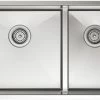 Cheap 🛒 KOHLER Strive® 32 x 18-5/16 in. Stainless Steel Double Bowl Undermount Kitchen Sink with Smart Divide and SilentShield Sound Dampening - Includes Utility Shelf and Bottom Sink Rack 🧨 2 Cheap 🛒 KOHLER Strive® 32 x 18-5/16 in. Stainless Steel Double Bowl Undermount Kitchen Sink with Smart Divide and SilentShield Sound Dampening - Includes Utility Shelf and Bottom Sink Rack 🧨 -Kitchen and bathroom Sale Query 227