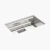 Brand new ❤️ KOHLER Prolific® 29 x 17-3/4 in. No Hole Stainless Steel Single Bowl Undermount Kitchen Sink 😉 -Kitchen and bathroom Sale Query 229