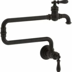 Discount 😉 KOHLER Artifacts® Two Handle Lever Handle Pot Filler in Oil Rubbed Bronze 🛒