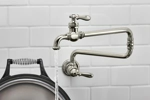 Budget 😀 KOHLER Artifacts® Two Handle Lever Handle Pot Filler in Vibrant Polished Nickel ✨ 3 Budget 😀 KOHLER Artifacts® Two Handle Lever Handle Pot Filler in Vibrant Polished Nickel ✨
