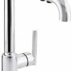 Flash Sale 🛒 KOHLER Purist® Single Handle Pull Out Kitchen Faucet with Three-Function Spray and MasterClean Technology in Polished Chrome 🎉 -Kitchen and bathroom Sale Query 258