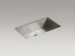 Cheapest 🥰 KOHLER Vault™ 33 x 22 in. Stainless Steel Single Bowl Dual Mount Kitchen Sink with Sound Dampening 🌟