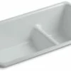 Cheapest ⌛ KOHLER Iron/Tones® 33 x 18-3/4 in. No Hole Cast Iron Double Bowl Dual Mount Kitchen Sink in Ice™ Grey 🎁 1 Cheapest ⌛ KOHLER Iron/Tones® 33 x 18-3/4 in. No Hole Cast Iron Double Bowl Dual Mount Kitchen Sink in Ice™ Grey 🎁 -Kitchen and bathroom Sale Query 285