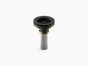 Buy ⌛ KOHLER Duostrainer® Brass Basket Strainer with Tailpiece in Matte Black 🔥 3 Buy ⌛ KOHLER Duostrainer® Brass Basket Strainer with Tailpiece in Matte Black 🔥