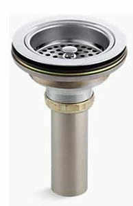 Wholesale ✨ KOHLER Duostrainer® Brass Basket Strainer with Tailpiece in Polished Chrome 🛒