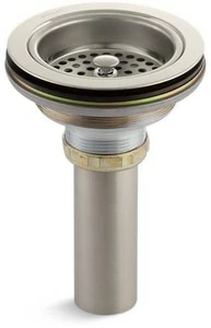 Brand new 😉 KOHLER Duostrainer® Brass Basket Strainer with Tailpiece in Vibrant® Polished Nickel ✔️