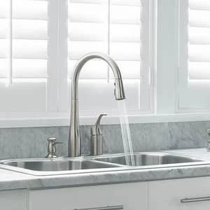 Wholesale 👍 KOHLER Simplice® Single Handle Pull Down Kitchen Faucet with Three-Function Spray, Magnetic Docking and Sweep Spray Technology in Polished Chrome ❤️ 4 Wholesale 👍 KOHLER Simplice® Single Handle Pull Down Kitchen Faucet with Three-Function Spray, Magnetic Docking and Sweep Spray Technology in Polished Chrome ❤️ - Image 2