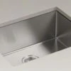 Budget 😍 KOHLER Strive® 24 x 18-1/4 in. No Hole Stainless Steel Single Bowl Undermount Kitchen Sink with SilentShield Sound Dampening ⌛ 1 Budget 😍 KOHLER Strive® 24 x 18-1/4 in. No Hole Stainless Steel Single Bowl Undermount Kitchen Sink with SilentShield Sound Dampening ⌛ -Kitchen and bathroom Sale Query 370