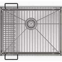 Budget 😍 KOHLER Strive® 24 x 18-1/4 in. No Hole Stainless Steel Single Bowl Undermount Kitchen Sink with SilentShield Sound Dampening ⌛ -Kitchen and bathroom Sale Query 372