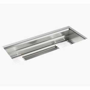 Best reviews of 🥰 KOHLER Prolific® 44 x 18-1/4 in. No Hole Stainless Steel Single Bowl Undermount Kitchen Sink 🛒 3 Best reviews of 🥰 KOHLER Prolific® 44 x 18-1/4 in. No Hole Stainless Steel Single Bowl Undermount Kitchen Sink 🛒