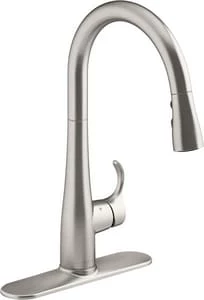New 🥰 KOHLER Simplice® Single Handle Pull Down Touchless Kitchen Faucet with Magnetic Docking, Sweep Spray and Boost Technology in Vibrant® Stainless 💯 3 New 🥰 KOHLER Simplice® Single Handle Pull Down Touchless Kitchen Faucet with Magnetic Docking, Sweep Spray and Boost Technology in Vibrant® Stainless 💯