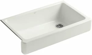 Best reviews of ⌛ KOHLER Whitehaven® 35-1/2 x 21-9/16 in. Cast Iron Single Bowl Farmhouse Kitchen Sink with Short Apron in Dune 🎁 3 Best reviews of ⌛ KOHLER Whitehaven® 35-1/2 x 21-9/16 in. Cast Iron Single Bowl Farmhouse Kitchen Sink with Short Apron in Dune 🎁