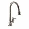 New 🔥 KOHLER Artifacts® Single Handle Pull Down Kitchen Faucet in Vibrant® Stainless 😍 2 New 🔥 KOHLER Artifacts® Single Handle Pull Down Kitchen Faucet in Vibrant® Stainless 😍 -Kitchen and bathroom Sale Query 396