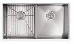 Wholesale 💯 KOHLER Vault™ 33 x 22 in. 1-Hole Stainless Steel Double Bowl Dual Mount Kitchen Sink with Smart Divide and Sound Dampening ✨ -Kitchen and bathroom Sale Query 406