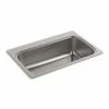 Best Sale ✔️ KOHLER Verse™ 33 x 22 in. 1-Hole Stainless Steel Single Bowl Drop-in Kitchen Sink with SilentShield Sound Dampening 🔥 -Kitchen and bathroom Sale Query 434