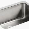 Top 10 🔔 KOHLER Undertone® 23 x 17-1/2 in. No Hole Stainless Steel Single Bowl Undermount Kitchen Sink with SilentShield Sound Dampening 🤩 -Kitchen and bathroom Sale Query 437
