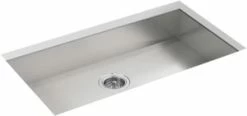 Hot Sale 👍 KOHLER Vault™ 32 x 18-5/16 in. Stainless Steel Single Bowl Stainless Steel Undermount Kitchen Sink 😍