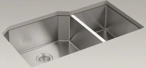 Cheapest ⭐ KOHLER Strive® 35-1/2 x 20-1/4 in. No Hole Stainless Steel Double Bowl Undermount Kitchen Sink 🛒 3 Cheapest ⭐ KOHLER Strive® 35-1/2 x 20-1/4 in. No Hole Stainless Steel Double Bowl Undermount Kitchen Sink 🛒