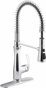 Flash Sale 😉 KOHLER Bellera® Single Handle Lever Deck Mount Semi professional faucet in Polished Chrome 🎁 3 Flash Sale 😉 KOHLER Bellera® Single Handle Lever Deck Mount Semi professional faucet in Polished Chrome 🎁