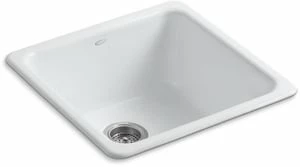 Best deal 🔔 KOHLER Iron/Tones® 20-7/8 x 20-7/8 in. No Hole Cast Iron Single Bowl Dual Mount Kitchen Sink in White ✔️ 3 Best deal 🔔 KOHLER Iron/Tones® 20-7/8 x 20-7/8 in. No Hole Cast Iron Single Bowl Dual Mount Kitchen Sink in White ✔️