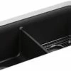 Promo 😀 KOHLER Cairn® 33-1/2 x 18-5/16 in. No Hole Composite Double Bowl Undermount Kitchen Sink in Matte Black 🎁 -Kitchen and bathroom Sale Query 483