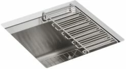 Best deal 🔥 KOHLER 8 Degree™ 18 x 18 in. Undermount Stainless Steel Bar Sink ⌛
