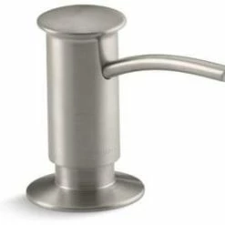 Coupon 👏 KOHLER 16 oz. 3-1/16 in. Soap & Lotion Dispenser in Vibrant® Brushed Nickel 😍