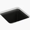 Best Pirce 💯 KOHLER Cairn™ 15-1/2 x 15-1/2 in. Undermount Neoroc Bar Sink in Matte Black 🥰 1 Best Pirce 💯 KOHLER Cairn™ 15-1/2 x 15-1/2 in. Undermount Neoroc Bar Sink in Matte Black 🥰 -Kitchen and bathroom Sale Query 495
