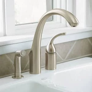 Best reviews of 🔥 KOHLER Forte® Single Handle Kitchen Faucet in Vibrant® Brushed Nickel 😀 4 Best reviews of 🔥 KOHLER Forte® Single Handle Kitchen Faucet in Vibrant® Brushed Nickel 😀 - Image 2