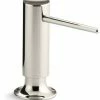 Buy 🔔 KOHLER 4-7/16 in. 16 oz Kitchen Soap Dispenser in Vibrant Polished Nickel ⭐