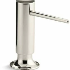 Buy 🔔 KOHLER 4-7/16 in. 16 oz Kitchen Soap Dispenser in Vibrant Polished Nickel ⭐