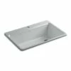 Deals 🔔 KOHLER Riverby® 33 x 22 in. 1 Hole Cast Iron Single Bowl Drop-in Kitchen Sink in Ice™ Grey ✨ 1 Deals 🔔 KOHLER Riverby® 33 x 22 in. 1 Hole Cast Iron Single Bowl Drop-in Kitchen Sink in Ice™ Grey ✨ -Kitchen and bathroom Sale Query 553