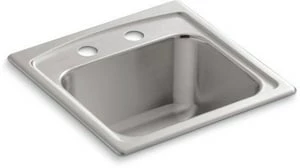 Promo 💯 KOHLER Toccata™ 15 x 15 in. 2 Hole Stainless Steel Drop- Bar Sink 😉 3 Promo 💯 KOHLER Toccata™ 15 x 15 in. 2 Hole Stainless Steel Drop- Bar Sink 😉