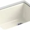 Best deal 🎉 KOHLER Riverby® 25 x 22 in. 5 Hole Cast Iron Single Bowl Undermount Kitchen Sink in Biscuit 🎉 1 Best deal 🎉 KOHLER Riverby® 25 x 22 in. 5 Hole Cast Iron Single Bowl Undermount Kitchen Sink in Biscuit 🎉 -Kitchen and bathroom Sale Query 578