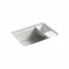 Best Sale ✨ KOHLER Riverby® 27 x 22 in. 5-Hole Cast Iron Single Bowl Undermount Kitchen Sink in Sea Salt™ 🤩 -Kitchen and bathroom Sale Query 607