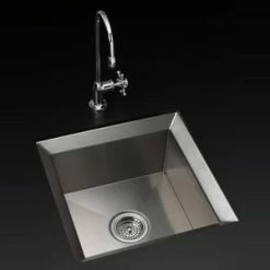 Coupon 💯 KOHLER Poise® 18 x 18 in. No-Hole Undermount Bar Sink in Stainless Steel ❤️