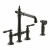 Coupon 🤩 KOHLER Artifacts® Two Handle Bridge Kitchen Faucet in Oil Rubbed Bronze ❤️ 2 Coupon 🤩 KOHLER Artifacts® Two Handle Bridge Kitchen Faucet in Oil Rubbed Bronze ❤️ -Kitchen and bathroom Sale Query 634