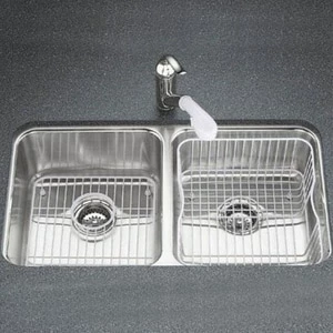 Buy 🎁 KOHLER Undertone® 31-1/2 x 18 in. No Hole Stainless Steel Double Bowl Undermount Kitchen Sink 🔥 2 Buy 🎁 KOHLER Undertone® 31-1/2 x 18 in. No Hole Stainless Steel Double Bowl Undermount Kitchen Sink 🔥