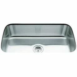 Best Sale ⭐ KOHLER Undertone® 31-1/2 x 17-3/4 in. Stainless Steel Single Bowl Undermount Kitchen Sink with Sound Dampening 🎁